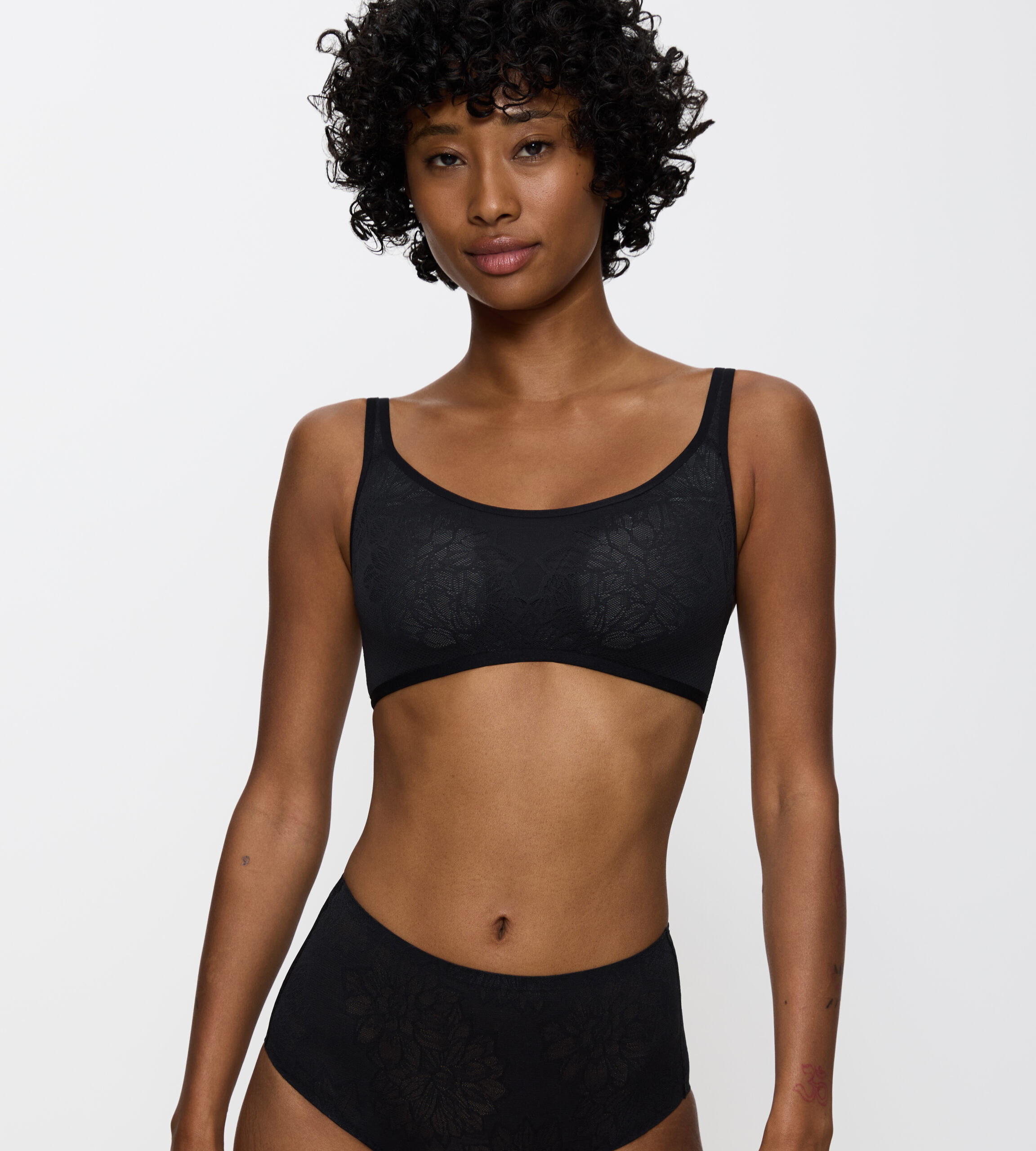 TRIUMPH FIT SMART P Sutien fara armatura Negru