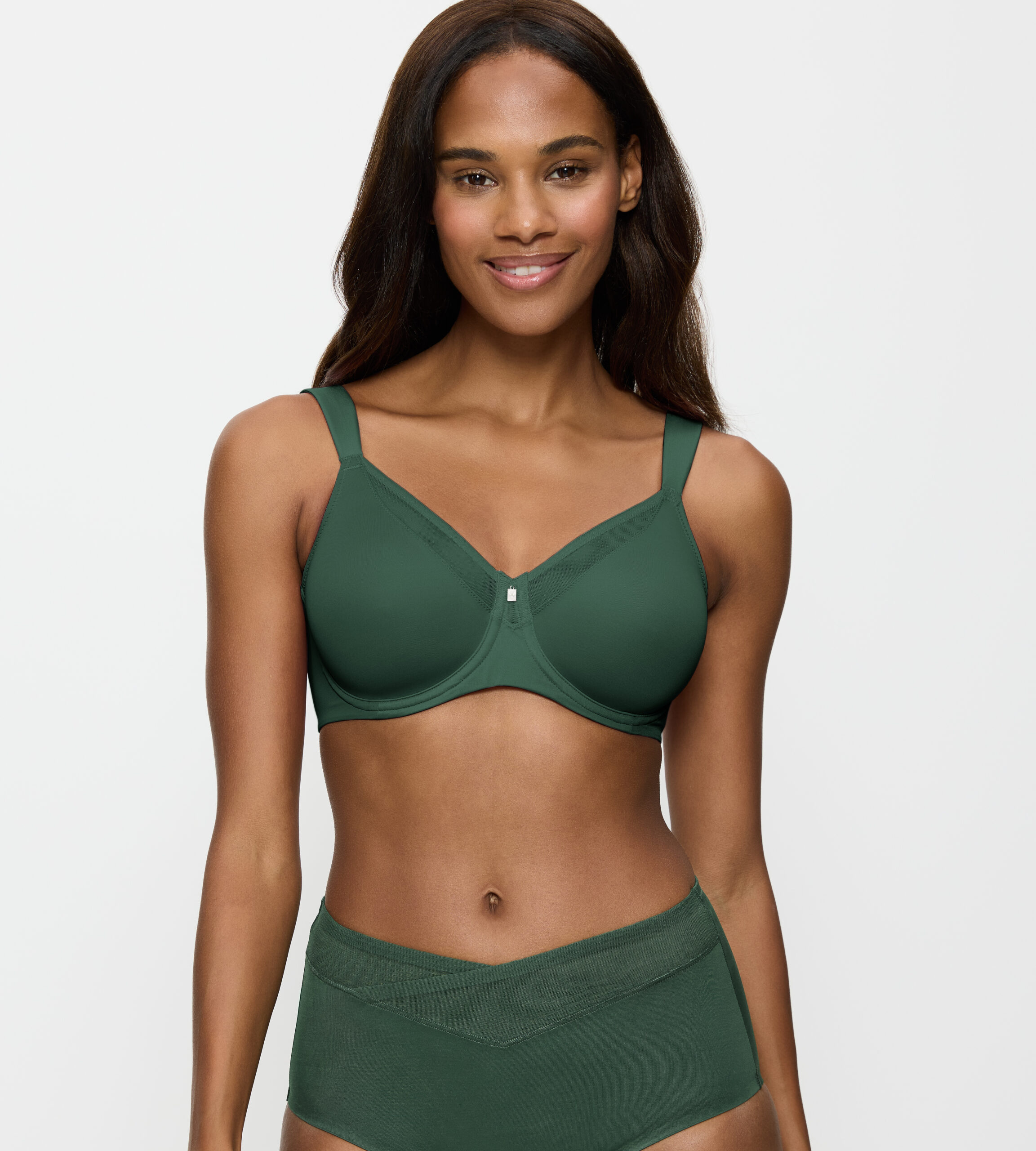 TRIUMPH TRUE SHAPE SENSATION W01 Sutien minimizer verde