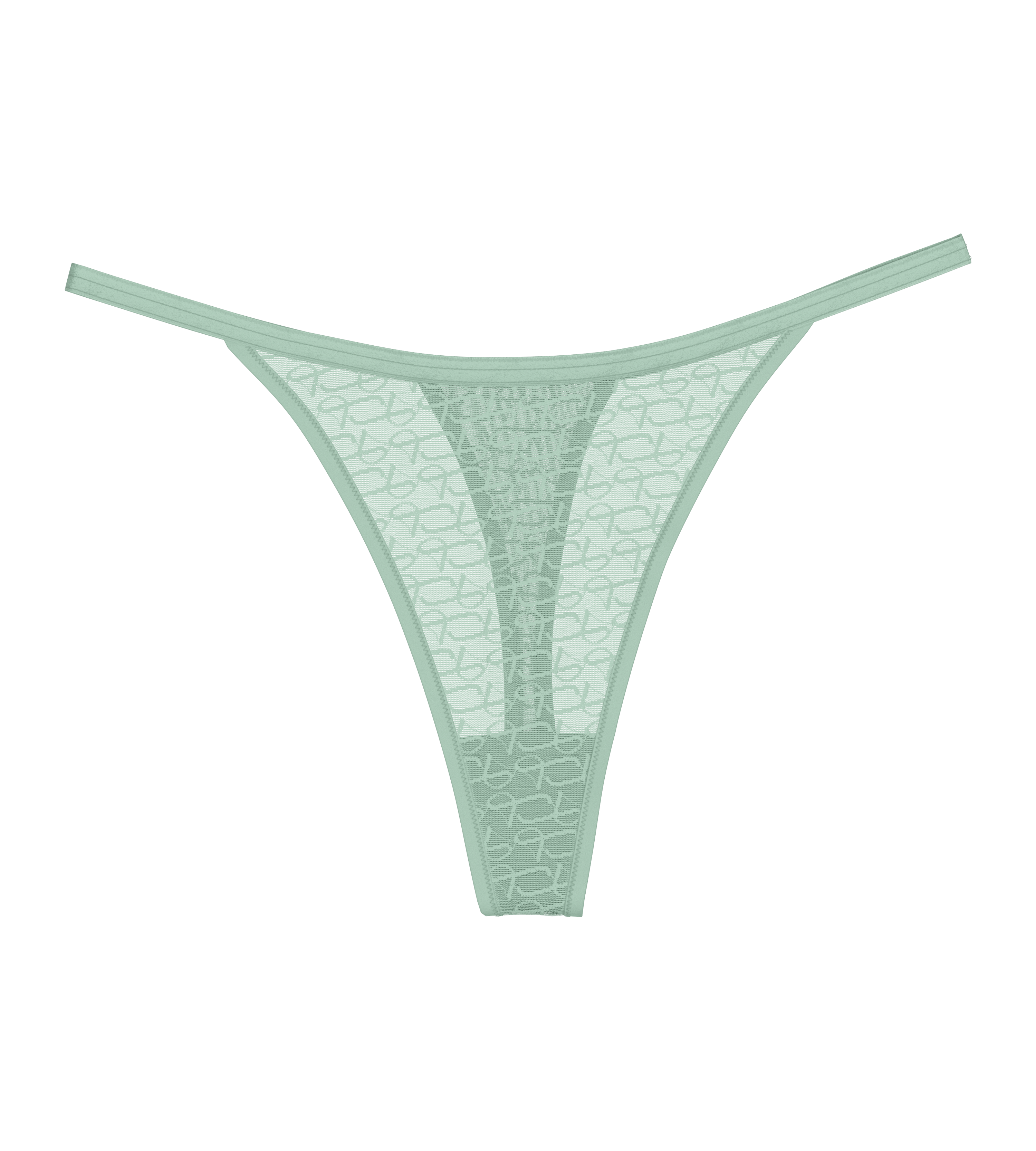 TRIUMPH SIGNATURE SHEER Chilot string verde