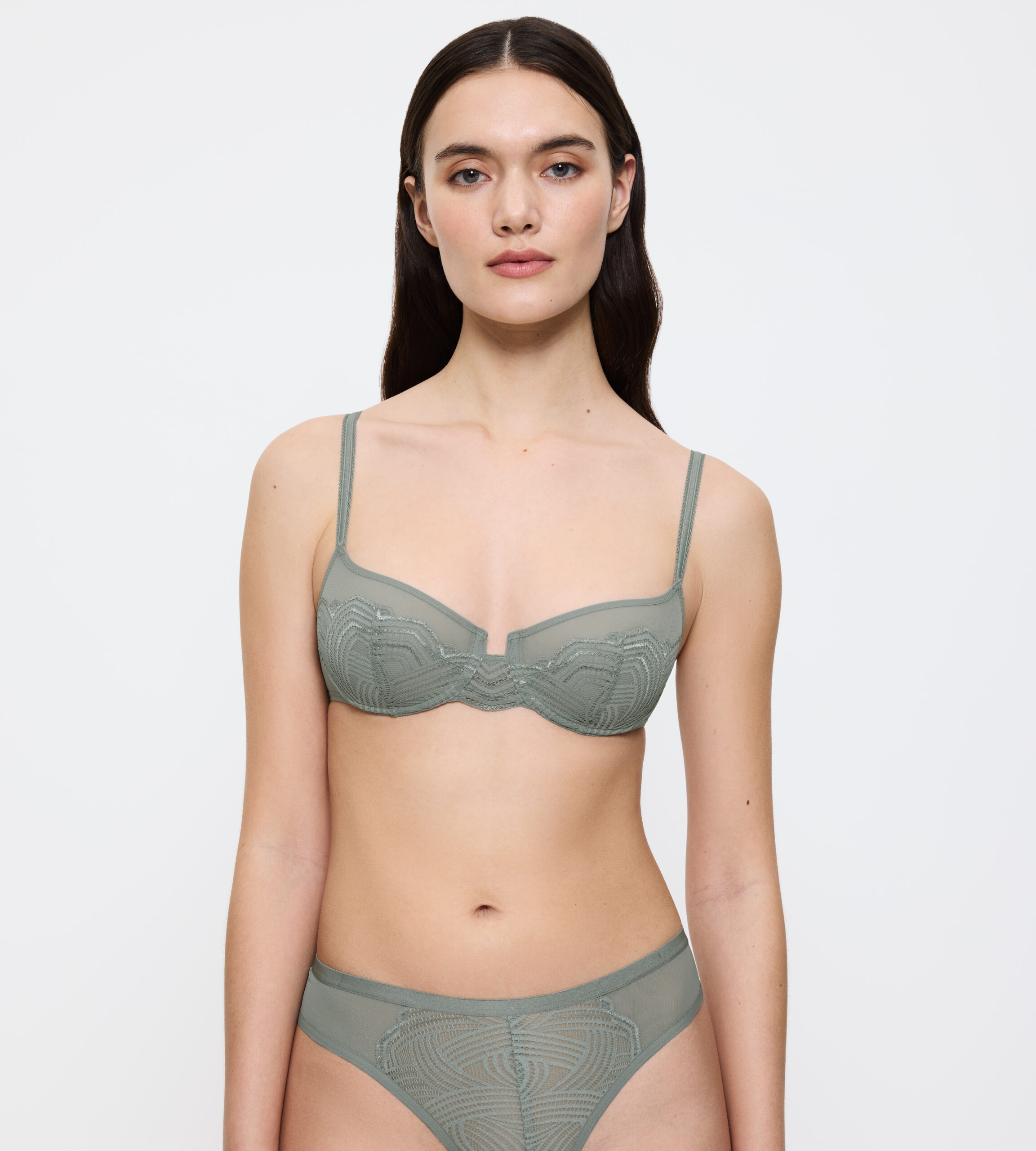 TRIUMPH DELIGHTFUL SPOTLIGHT Sutien cu armatura gri