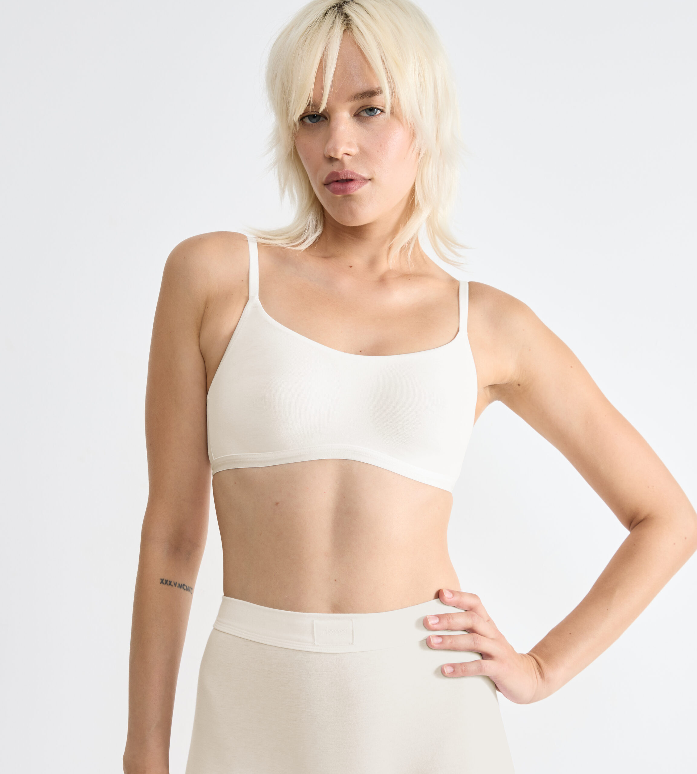 SLOGGI GO DAILY COTTON Bralette vanilie